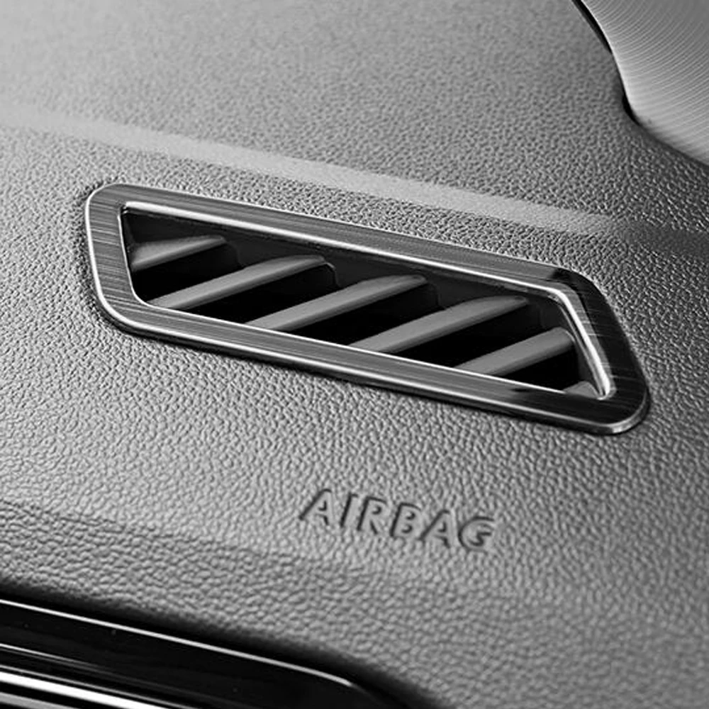 

Fit For Volkswagen VW Troc T-roc 2018 - 2022 Accessories Car Front Air Conditioning Vent Outlet Cover Decoration Sticker Trim