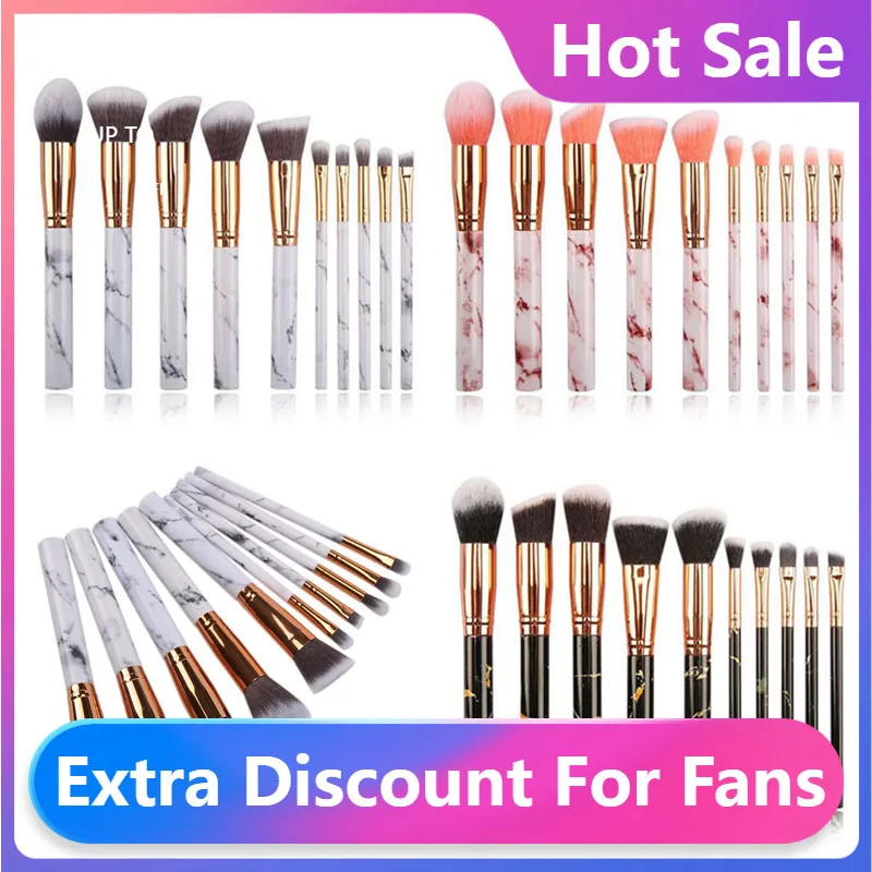 

Модный новый набор кистей для макияжа, профессиональная ручка для макияжа, пудра, Тональная основа, тени для век, средства для красоты губ