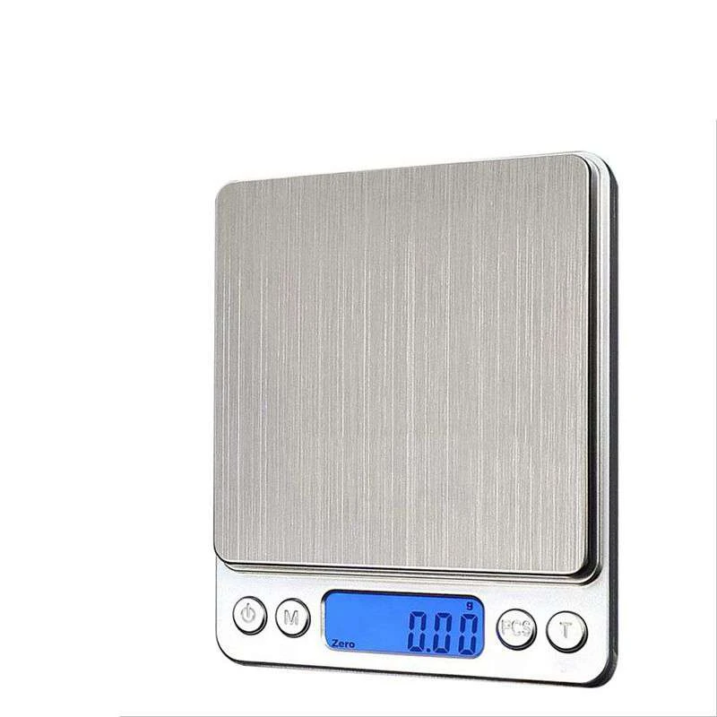 

3000g X 0.1g Digital Gram Scale Pocket Electronic Jewelry Weight Scale 500g X 0.01g Scale / NO Retail Packaging