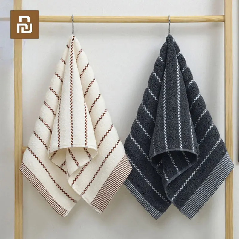 

2 шт., мужское полотенце для лица из натурального хлопка, 100% хлопок