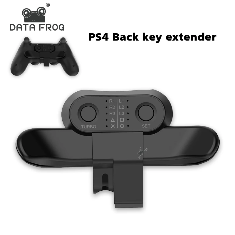 

Data Frog Game Controller Back Button Attachment for SONY PS4 Pro/PlayStation 4 Slim Gamepad Rear Extension Adapter For PS4 2022