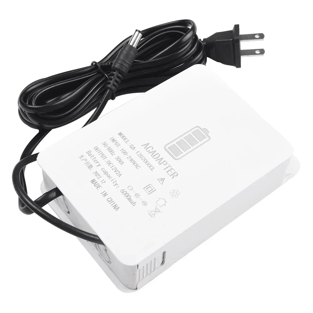 zasilacz awaryjny 12V-2A Mini UPS Interfejs zapasowy akumulatora Regulator napięcia Adapter zasilania Części do elektronarzędzi