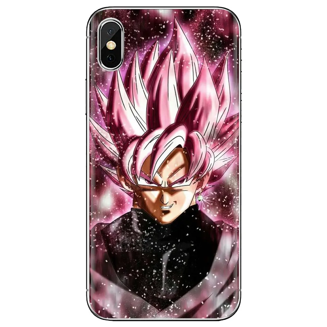 Чехлы для Xiaomi Redmi Note 10 10s 3S 4 4X 5 6 6A 7 8 8T 7A 9 9T 9s 9C 9A Pro Black Goku Dragon Ball Super Saiyajin |