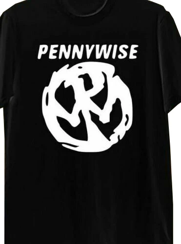 

2023 Fashion Tee Men Pennywise T Shirt Punk Rock Music Band T Shirt Casual Oversized Breathable T-shirt Graphic Streetwear S-3XL