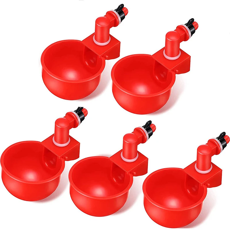 

Duck Turkey Automatic Chicken Water Cup Water Dispenser Bowl Kit Farm Henhouse Poultry Water Dispenser Chicken Water Dispenser