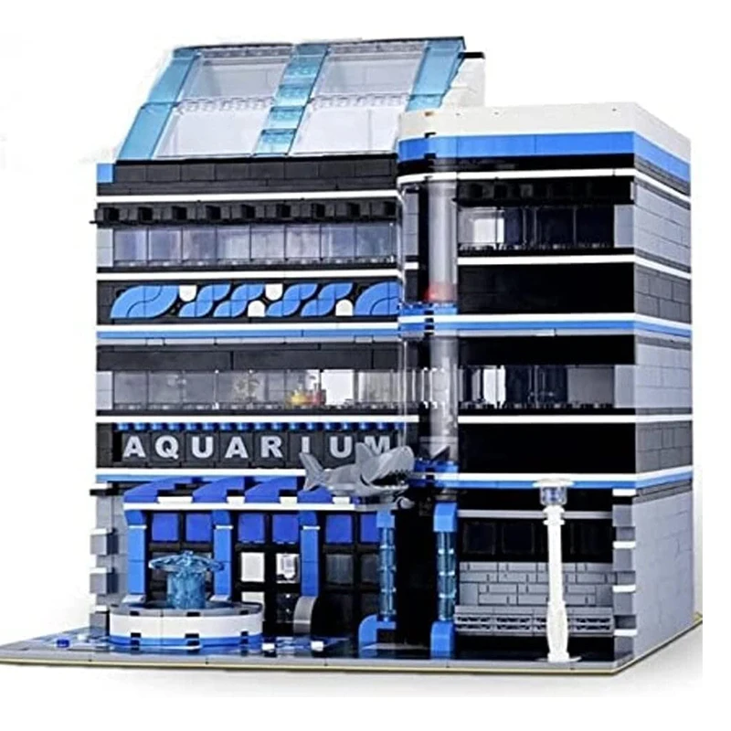 

2234 PCS Aquarium Ocean Museum Modular Building Blocks Bricks Marine Park Toy Birthday Christmas Gifts