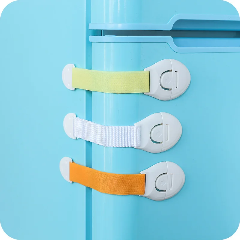 

5Pcs/Lot Child Lock Protection Of Children Locking Doors For Children's Safety Kids Safety Plastic Protection Safety Lock