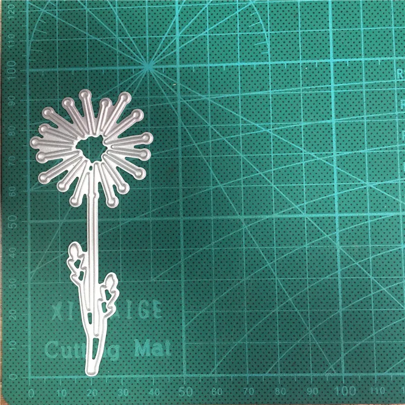 1 шт. семена одуванчика цветок металлические Вырубные штампы Скрапбукинг