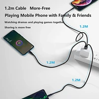 3 in 1 fast usb type c cable for %c2%a0iphone x xs 8 7 6 6s plus se 13 12 11 pro max apple ipad iphone 13 12 11 p micro usb c charger