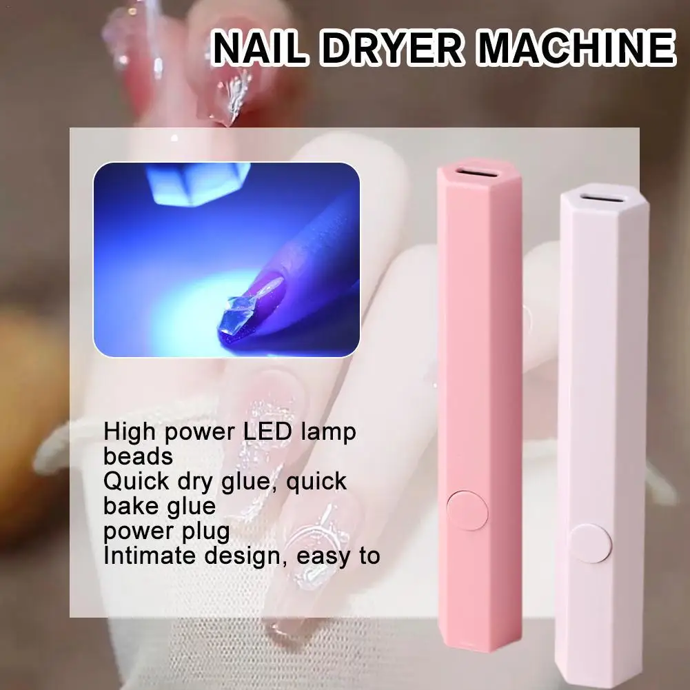 

Portable Mini Pen Uv Light Lamp Gel Polish Manicure Nails Lamp Led Nail Lamp Nail Nail Machine Uv Dryer Tools Dryer Led Cur D1s3