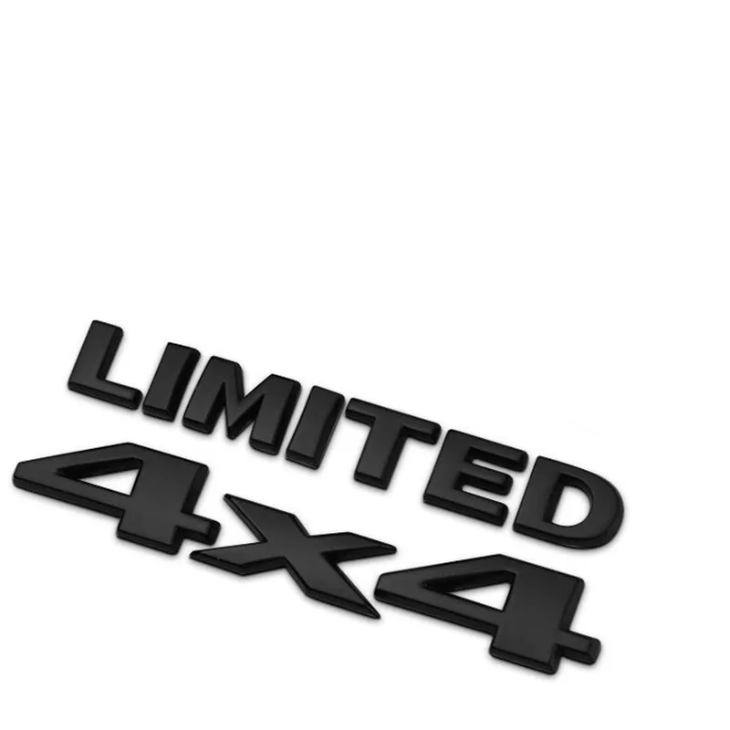 1 Набор 3D хромированные автомобильные наклейки 4x4 ограниченная эмблема хвоста