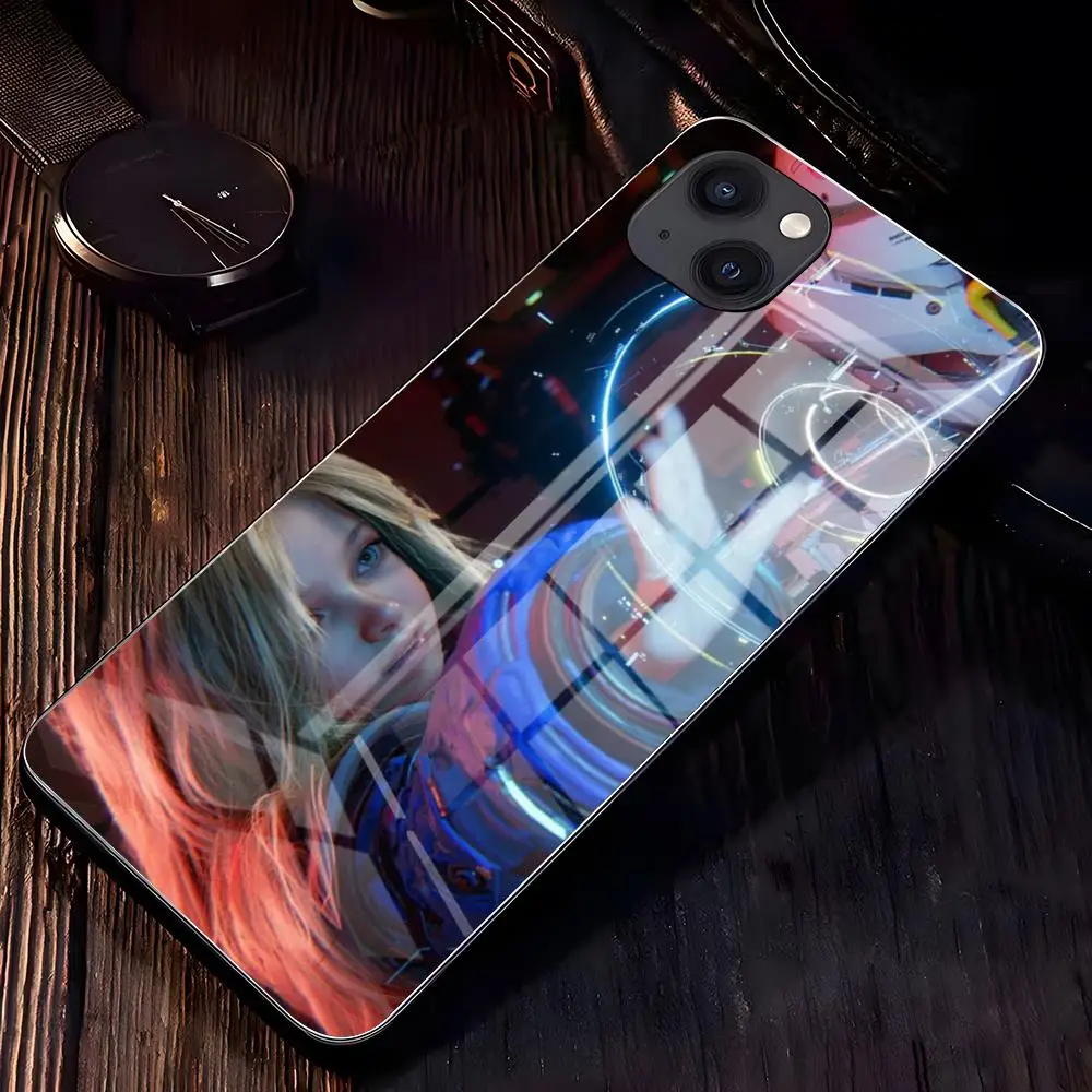 Чехол для телефона Game P-PragMataS-ES для iPhone 17 Pro Max 16 15 14 Pro Max 13 11 X Xs Xr 8 7Plus, стеклянная крышка (art.: 3920db04068bf) - 3920db04068bf
