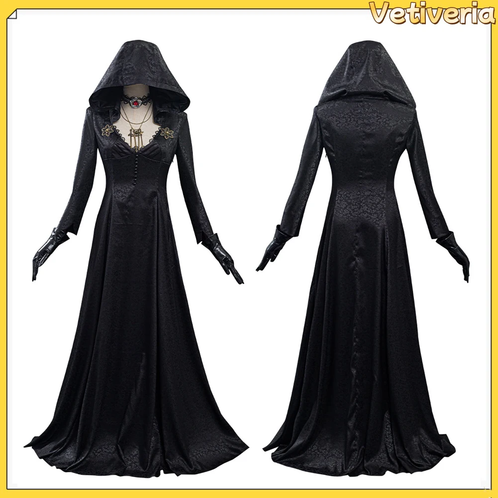 Костюм для косплея злой деревни женское платье вампира костюм маскировка