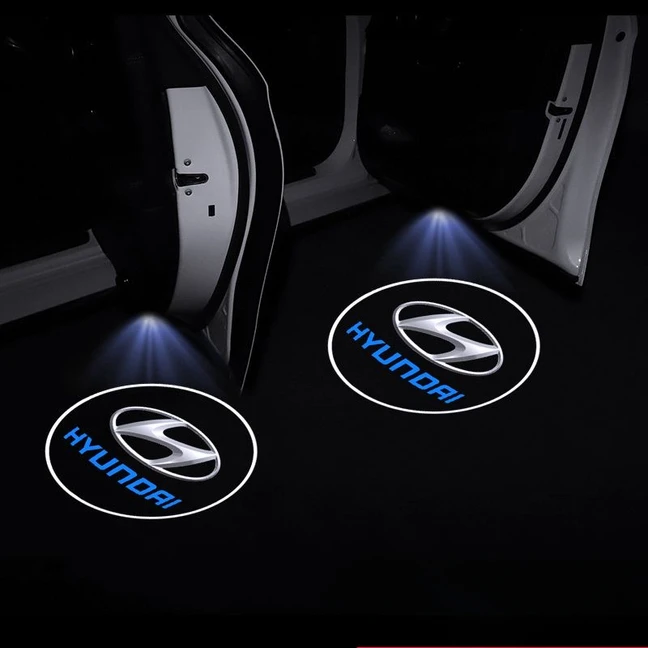 1/2 шт. автомобильный бейдж дверной проектор HD беспроводной приветственный свет