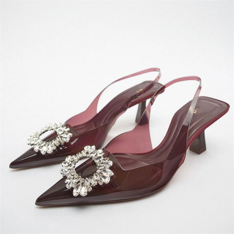 

Женские босоножки с блестками, на ремешке с ремешком на пятке