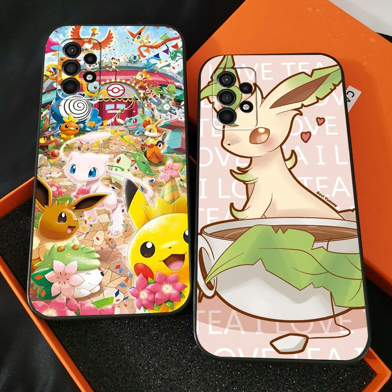

Cartoon Pikachu Pokémon Phone Case For Samsung Galaxy S20 S20 FE S20 Lite S20 Ulitra S21 S21 FE S21 Plus S21 Ultra Soft Black