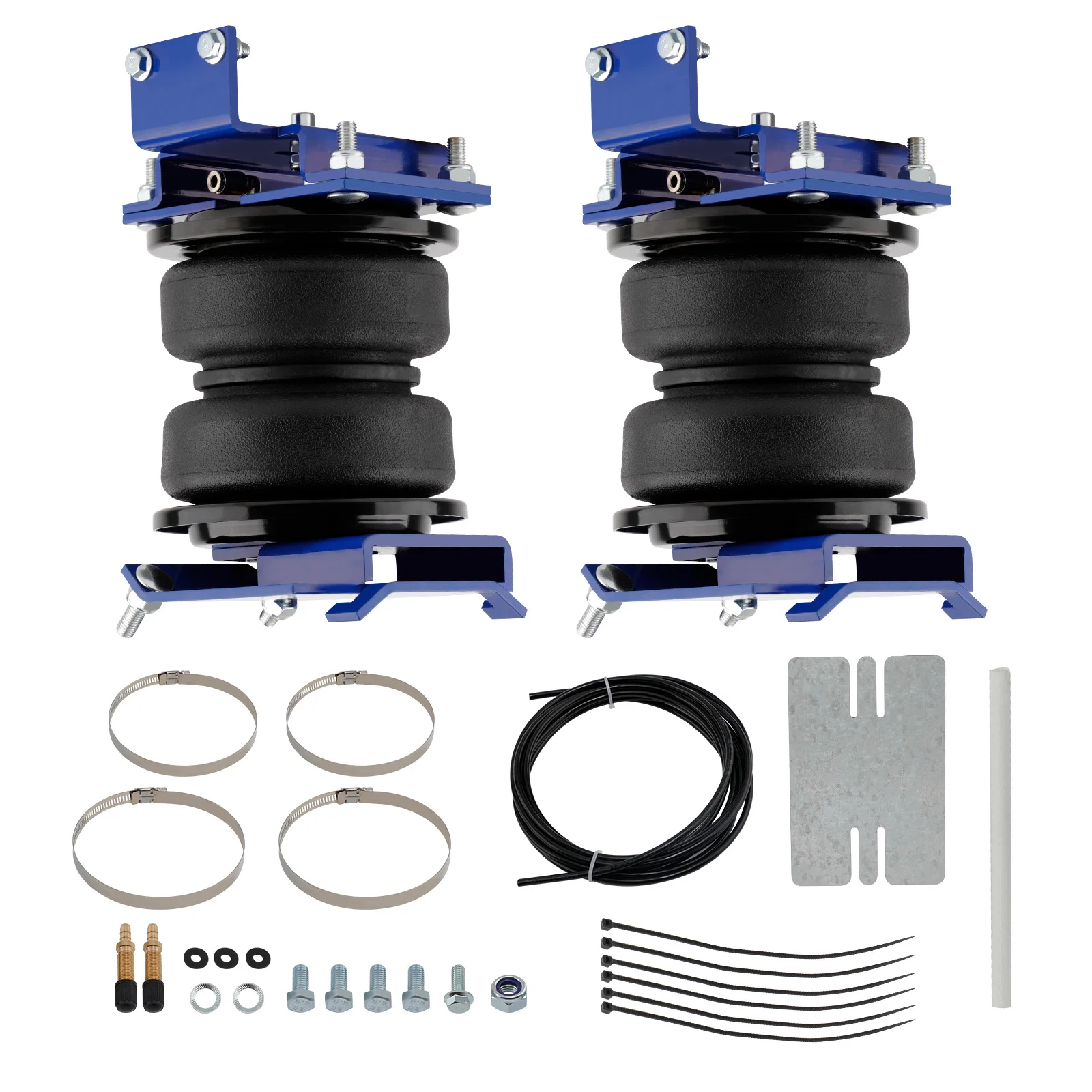 

Air Spring Leveling Kit for Dodge Ram 1500 Pickups 2009-18 Air lines 5,000 lbs Helper Leveling Kit