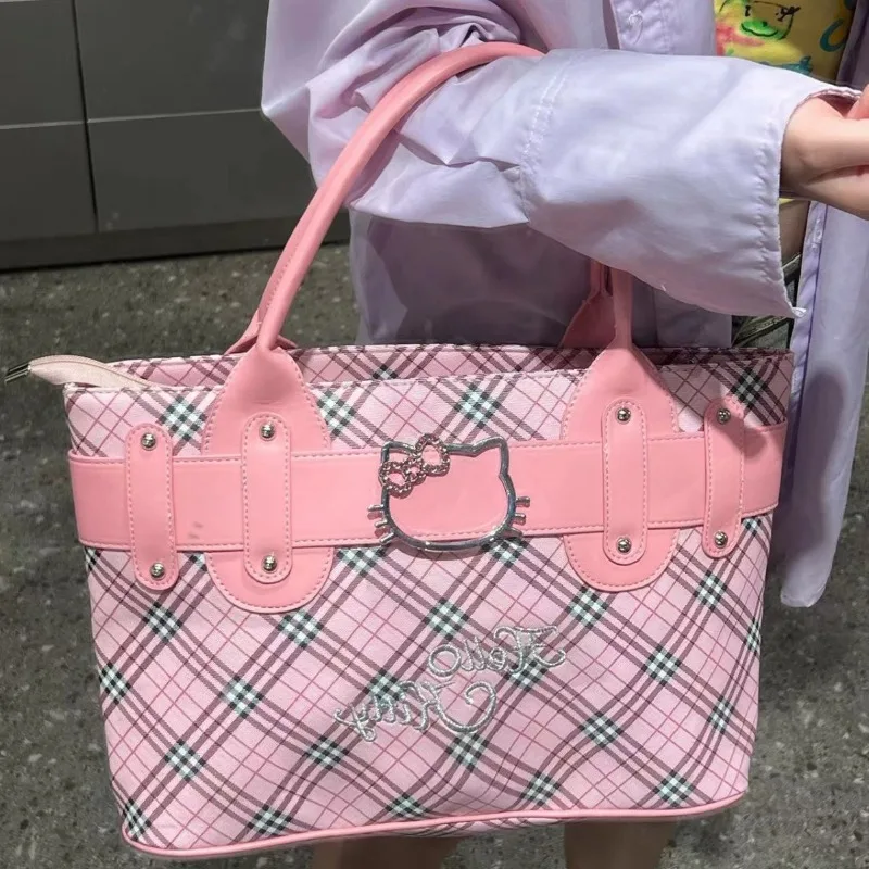 Sanrio Hello Kitty новая роскошная дизайнерская сумка для женщин корейский стиль модные