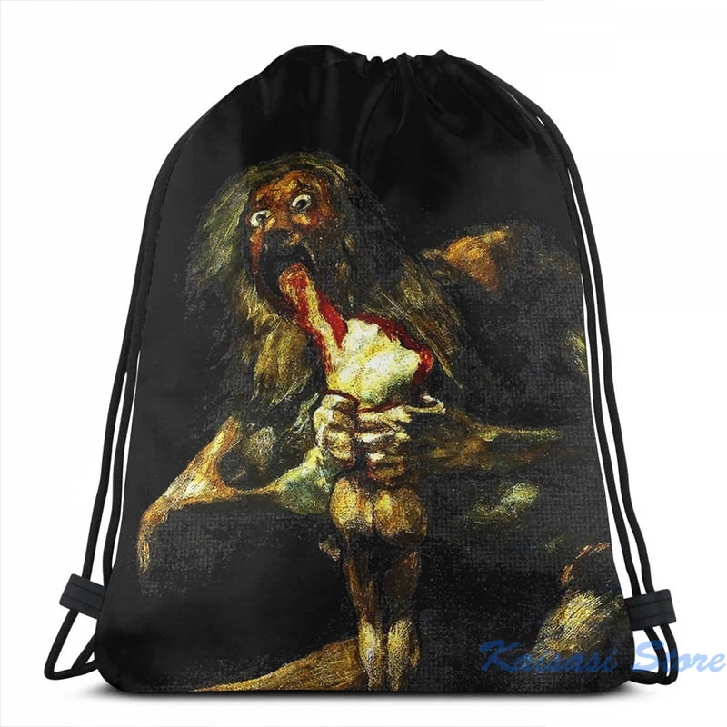 Рюкзак Saturn Devouring His Son Francisco Goya для мужчин и женщин школьные ранцы с USB-зарядкой