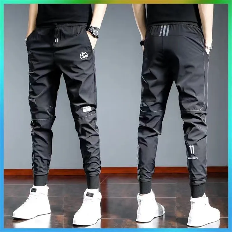 Golf Pants For Men 2023 Spring Summer Casual Sport Golf Trousers Golf Wear Man Thin Ice Silk Quick Dry Sweatpants Golf Clothing
