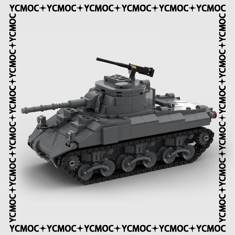 

YcMoc Building Blocks Heavy tanks M4 Technology Bricks DIY Toys For Kids Children Gifts joytoy