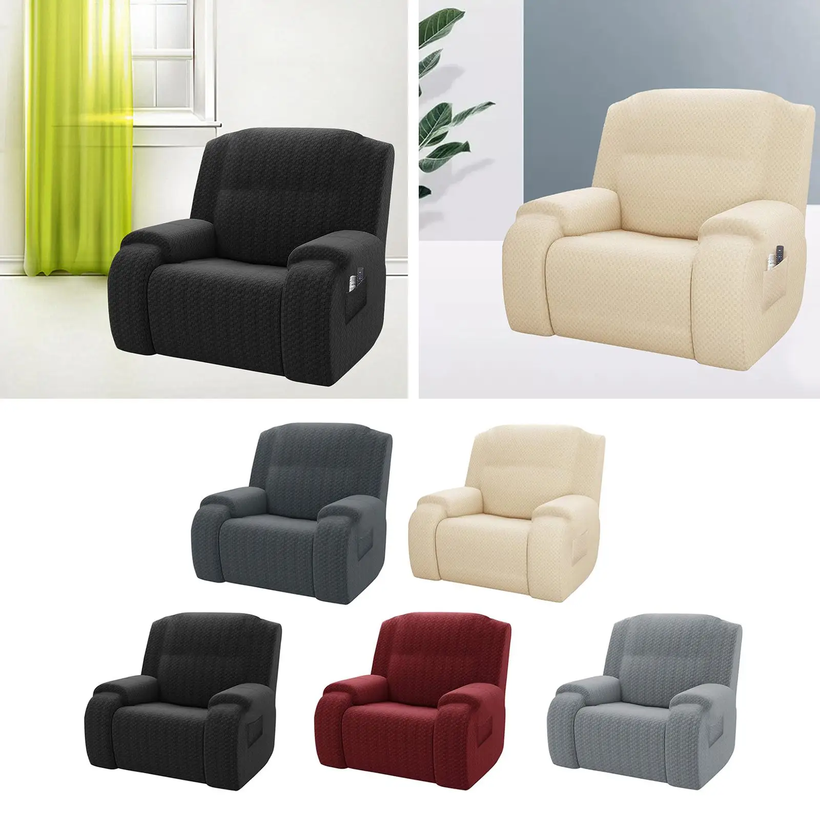 

Color Massage Cover Recliner Covers Side home Living Room