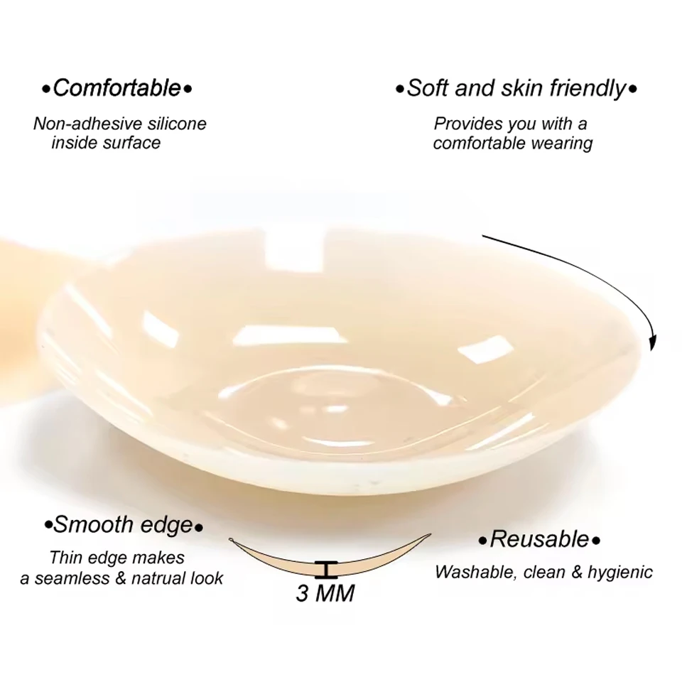 Силиконовые накладки для сосков без клея наклейки женских аксессуаров