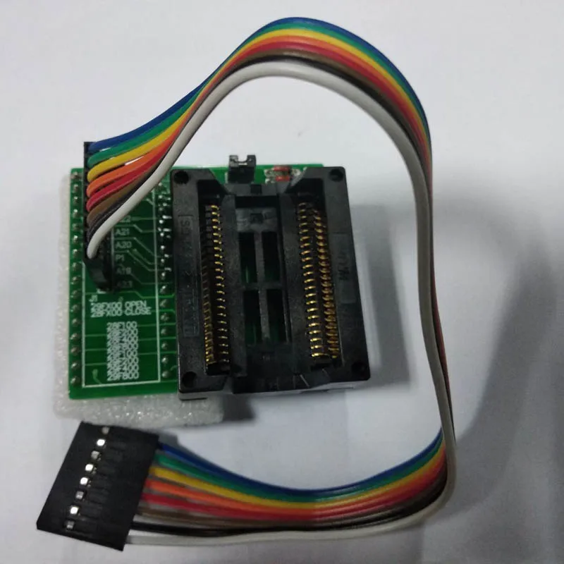 Адаптер PSOP44 - DIP32 V4.1 может использоваться с фотопрограмматором для AM29LV160 MX29L3211 LR15