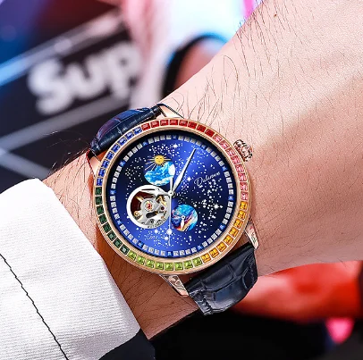 Лидер продаж 2024 Новые Полностью Автоматические Мужские механические часы Xinghai