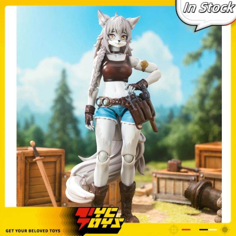 LADOTOYS 1/12 Tonia Tigris Herbalist Ver. – Figura De Acción Articulada De Magic Continent Adventurer Squad