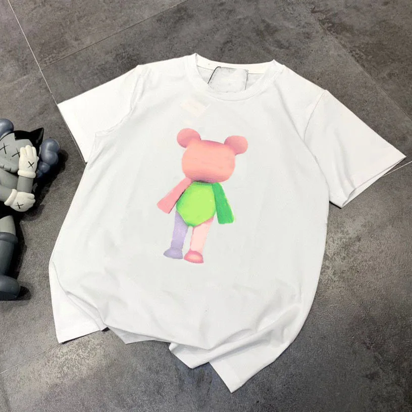 

2022 Summer Women and Men Designer Tees Female Letter Print Luxury T-Shirt Ladies High Quality Casual Loose Cotton Brand Tops