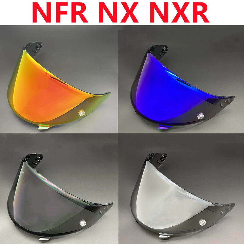 Фото NFR Visor УФ-защитный солнцезащитный крем для KYT NX NXR NZ NF NFR ST Viseira Capacete, ударопрочный сменный объектив для шлема №1