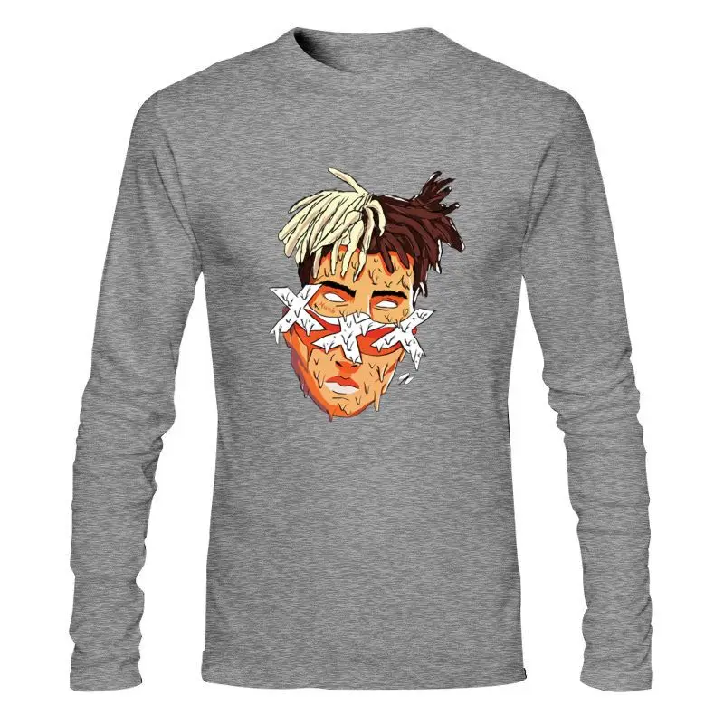

Мужская одежда Новинка Xxxtentacion с принтом персонажа Модная Повседневная Фитнес крутая мужская летняя футболка для мужчин