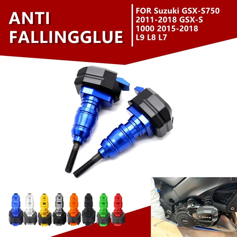 

for SUZUKI GSX-S750 GSX-S1000 GSXS750 1000 L7 L8 L9 Motorcycle Falling Protection Frame Slider Fairing Guard Crash Pad Protector