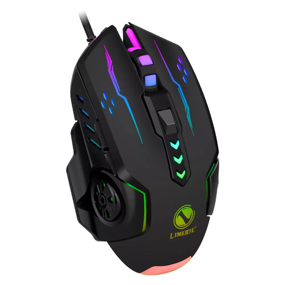 

USB Wired Gaming Mouse 6 Buttons Backlit E-sports Mice 6D Colorful LED Light Glowing Mouse For Laptop PC Computer Gamer
