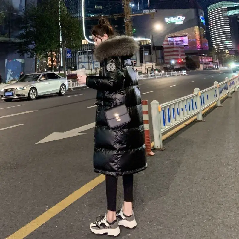 Winter Women's Cold Coat Parkas Super Hot Coats Hooded Long Cotton Padded Jacket Jackets Womens Winter Clothing 2022 Fashion