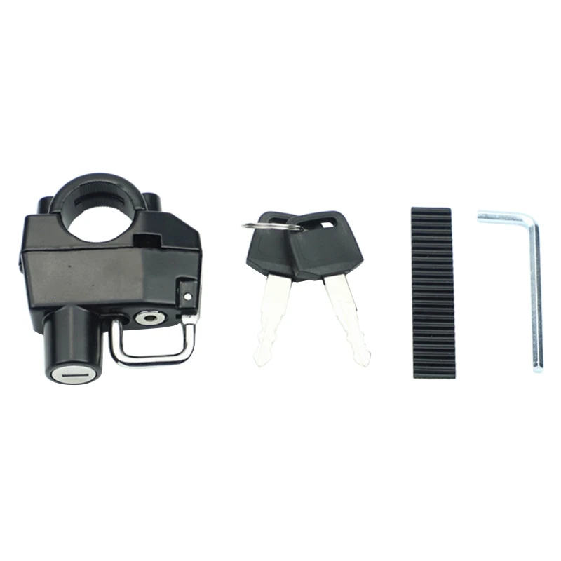 

68UF Anti-theft Helmet Lock Security Hanger Bag Hook Motorcycle Dirt Bike Handlebar