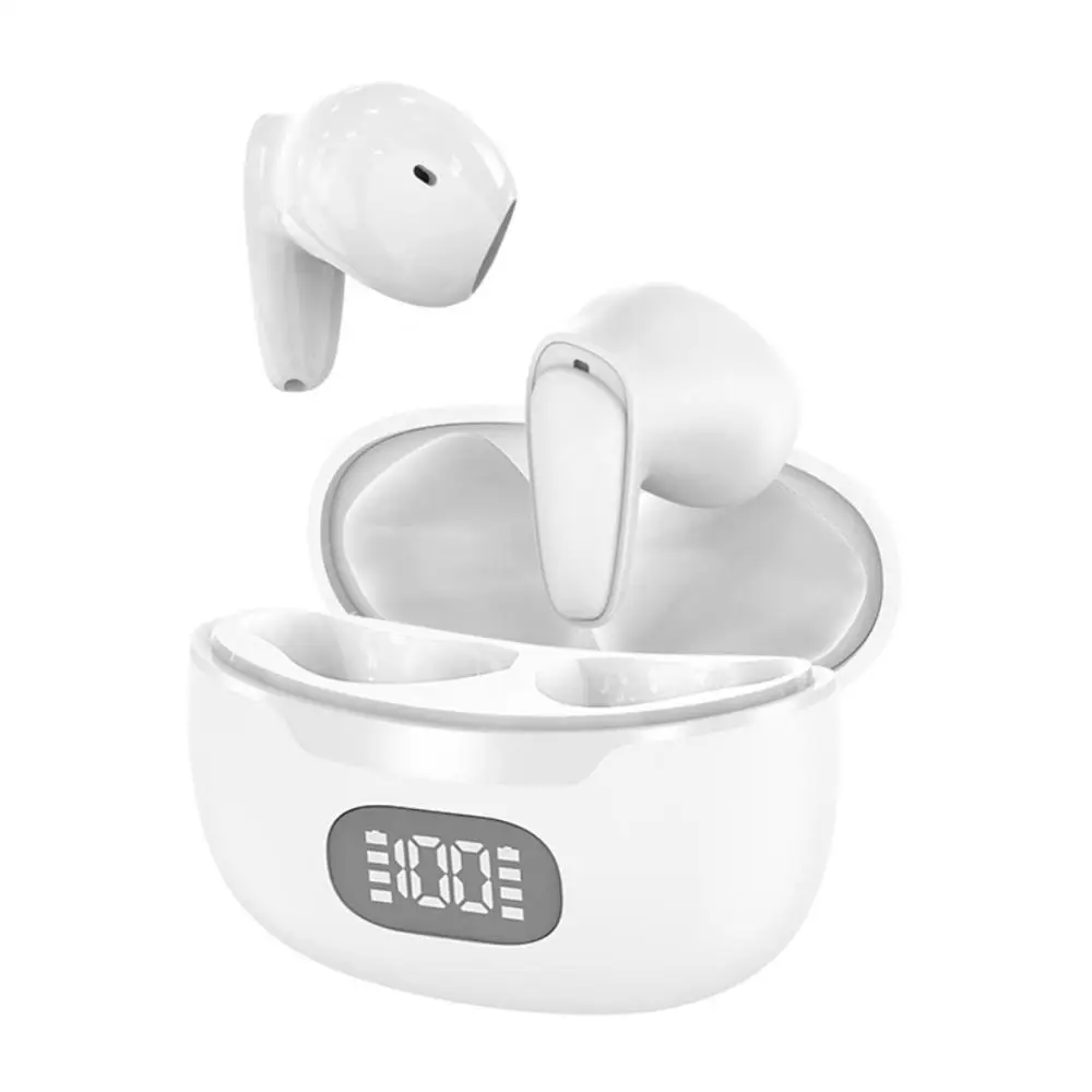 

Touch Control Wireless Headphones Mini Sport Headset Noise Reduction Earbuds Low Delay Wireless Headsets Led Digital Display