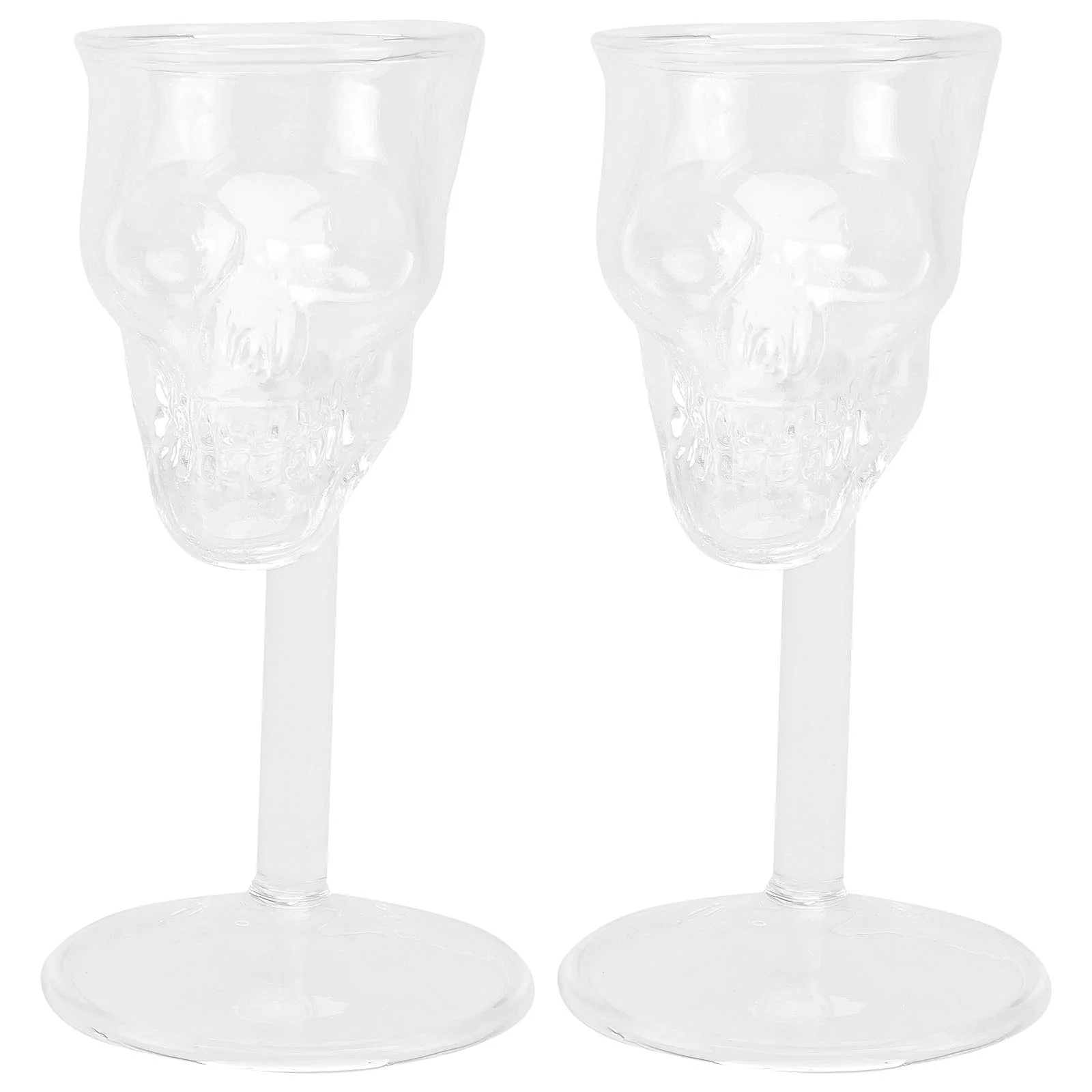 

2pcs Creative Modeling Goblets Unique Goblet Glassware Cups