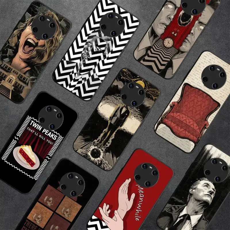 

Welcome To Twin Peaks Phone Case for Redmi 8 9 9A for Samsung J5 J6 Note9 for Huawei NOVA3E Mate20lite cover