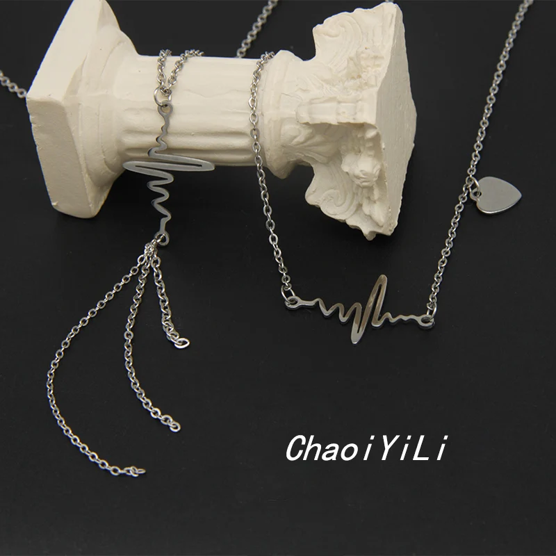 

Женская цепочка из нержавеющей стали, с подвеской