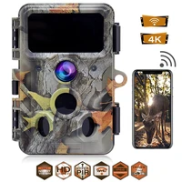 wifi trail camera 4k hd 30mp with ir night version for hunting cameras wildlife tracking camera waterproof ip66