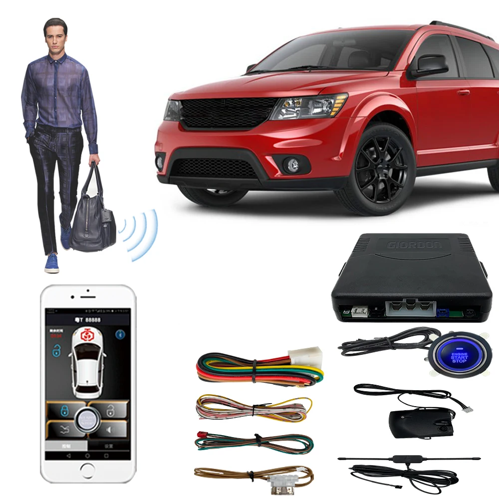 Пассивный безключевой сигнализатор Автоматическая Индукционная Центральная