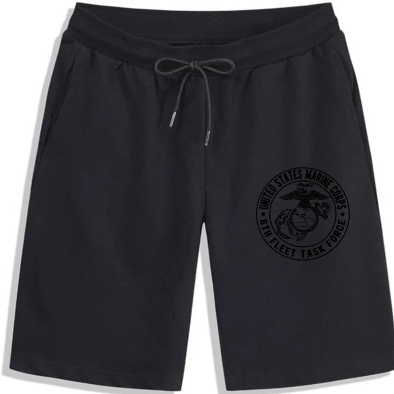 

Marine Corps Us Navy 6Th Fleet Naval Forces Europe - Africa Med Cruise New Men Shorts Fashion Popular Style Man men Shorts Desig