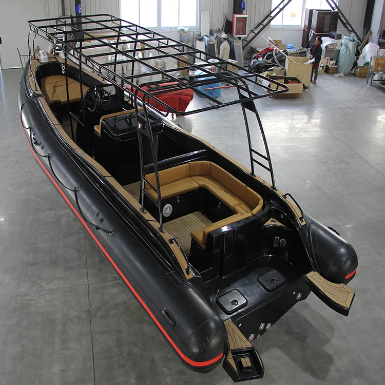 Simi Rigid Rib 960 Высокоскоростная спортивная надувная лодка из стекловолокна 28 футов с