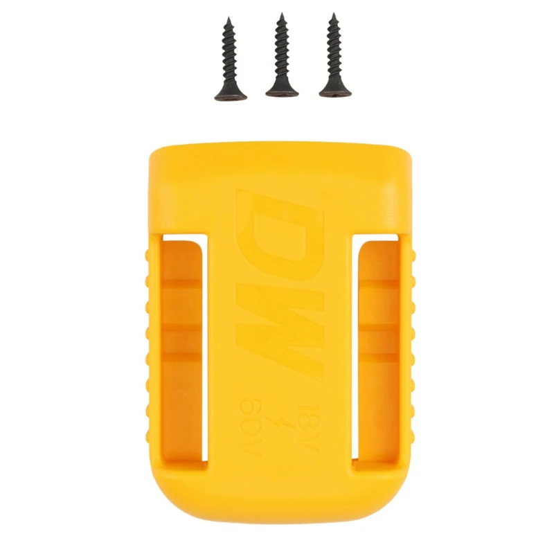 

28-Packs Battery Holders For Dewalt 20V Mount Dock Fit For 20V 60V MAX Yellow (No Battery)