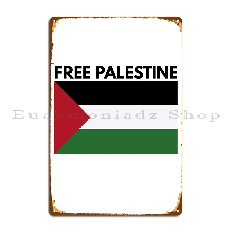 

Бесплатная доставка Палестины металлический плакат пещера Настенная роспись проектирование Жестяная Табличка на гараж плакат