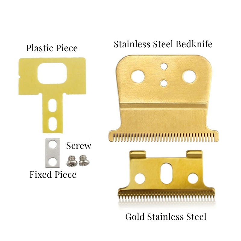 

Electric Clipper Blade Kit Replacement Stainless Steel Ceramics Cutter Head Set Modification Accessories