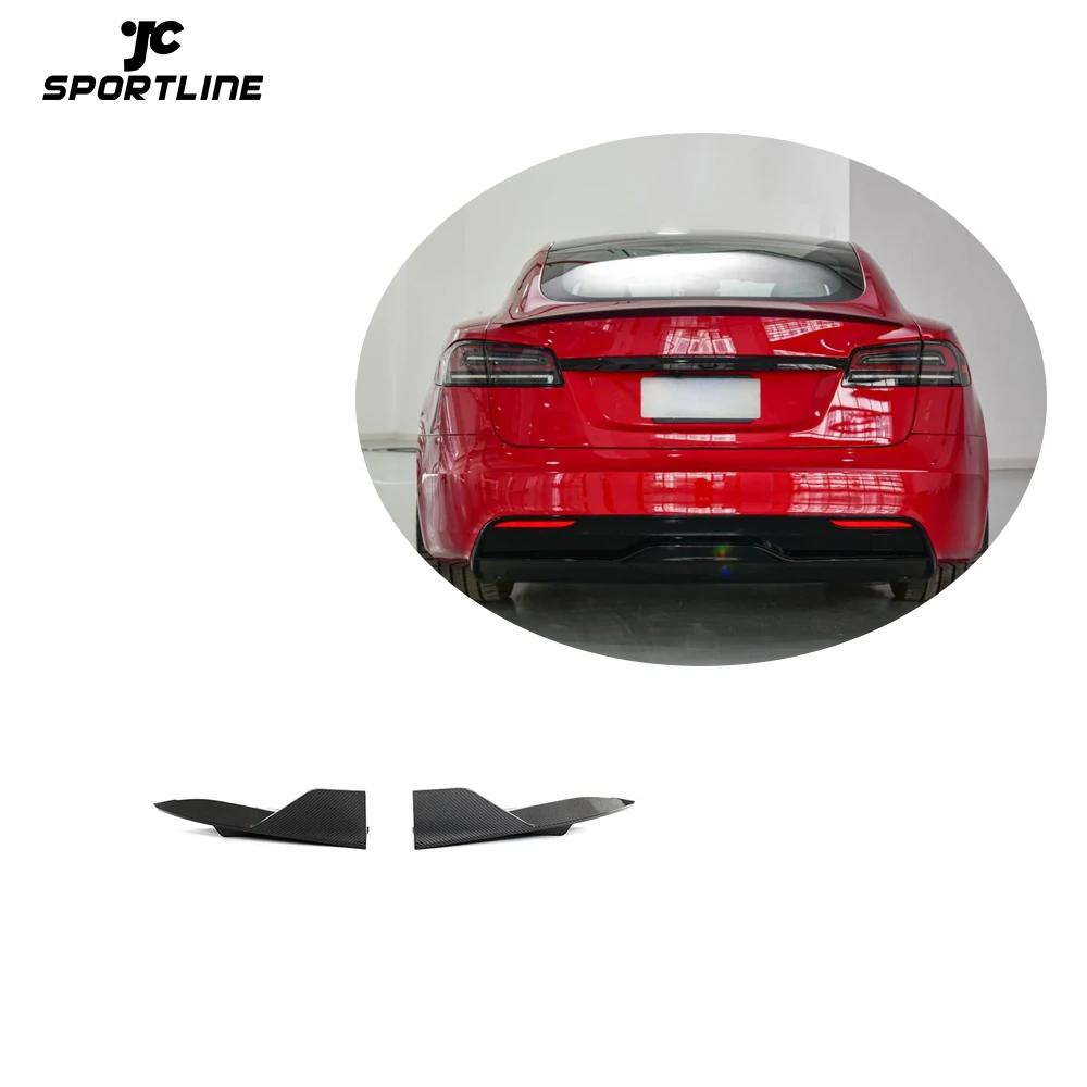 

Factory Made Car Carbon Splitter for Tesla Model S Plaid 2021-2023 JC style