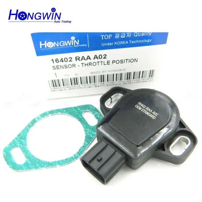 Фото 16402RAAA02 Датчик положения дроссельной заслонки TPS для Honda Accord Element 2.4L 2003 2004 2005 16402-RAA-A00 16402 RAA A00 TPS-H114 №1